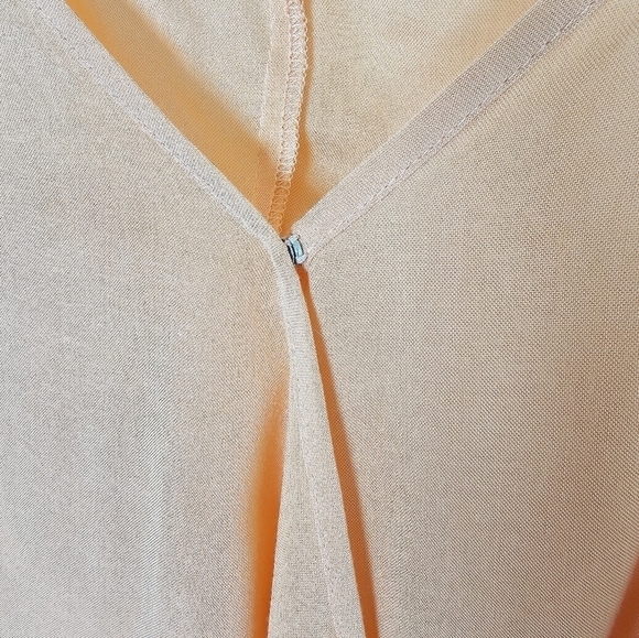 NWT Lulu's Take Note Peach Wrap Women's Summer Camisole Knot Top Size S - Picture 5 of 10